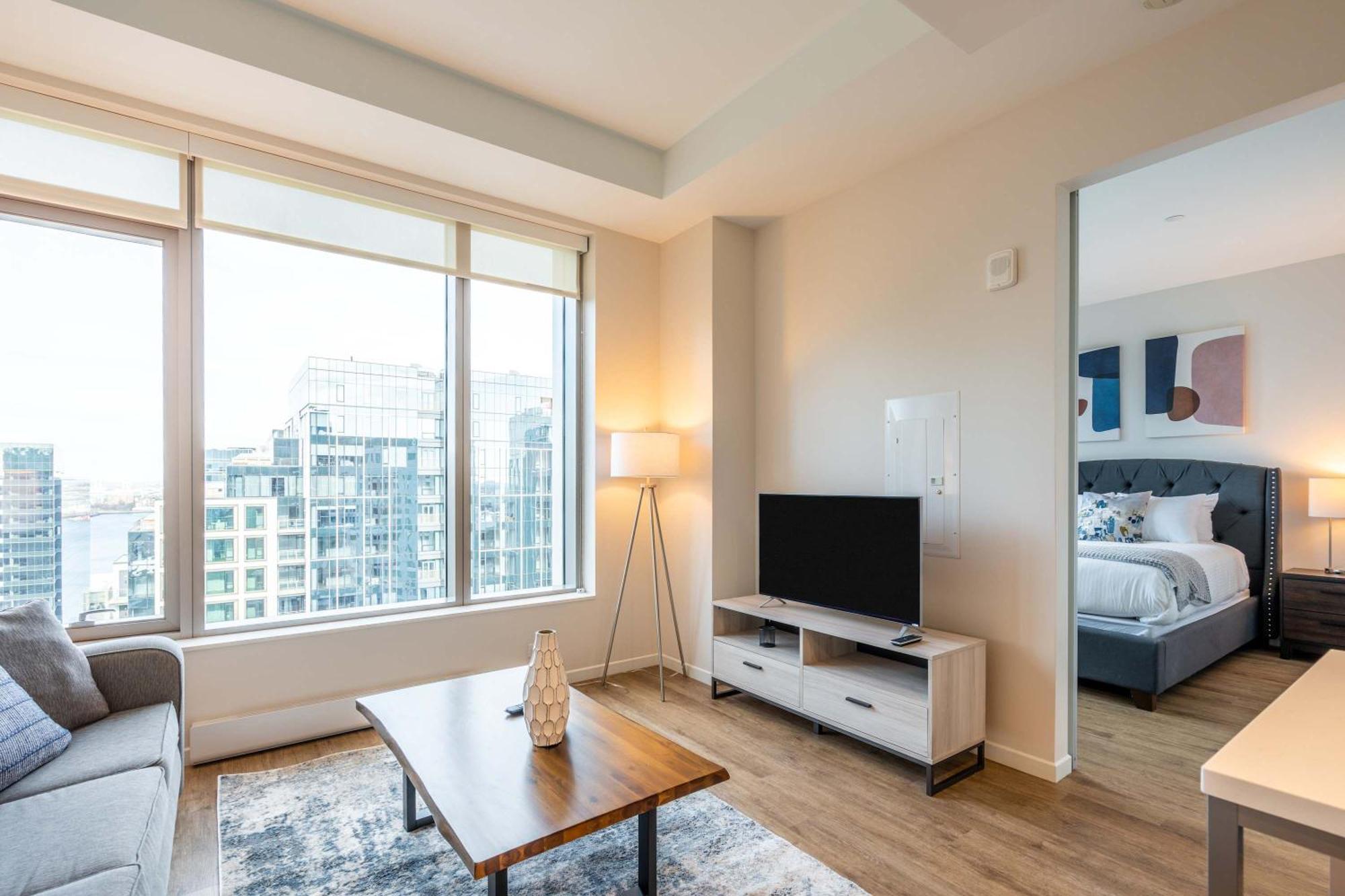 Luxury Apt Heart Of Seaport Бостон Екстер'єр фото