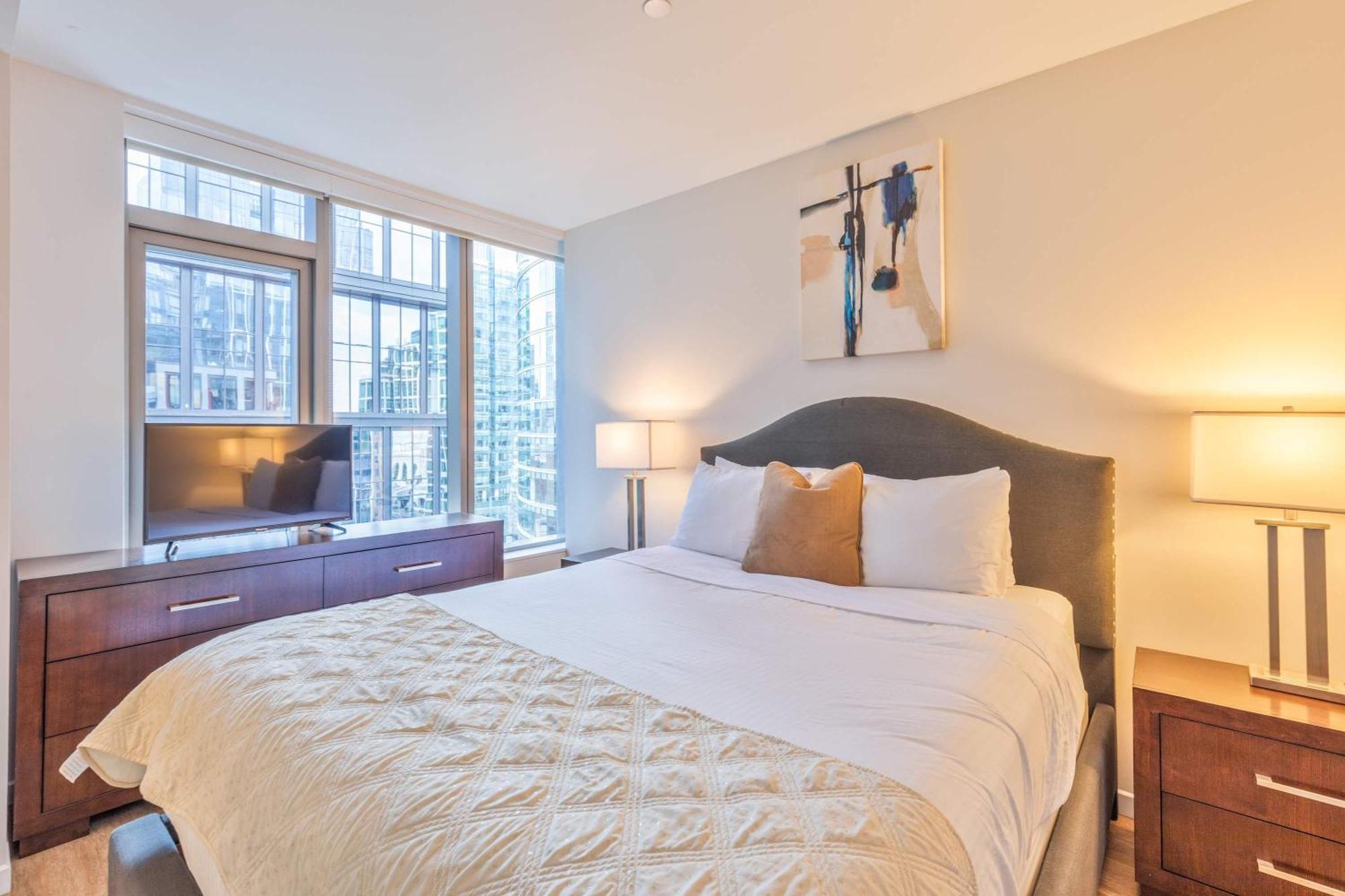 Luxury Apt Heart Of Seaport Бостон Екстер'єр фото