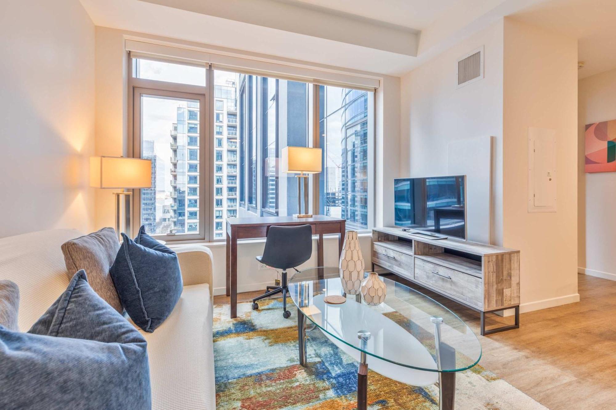 Luxury Apt Heart Of Seaport Бостон Екстер'єр фото